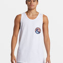 Feelin The Vibe Tank T-Shirt - White