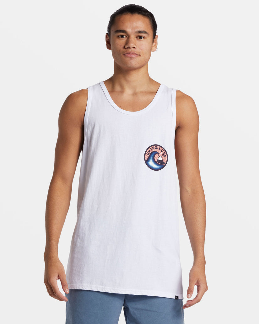 Feelin The Vibe Tank T-Shirt - White