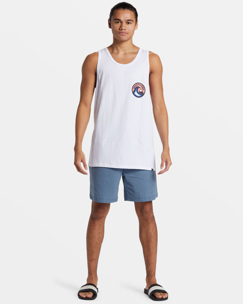 Feelin The Vibe Tank T-Shirt - White