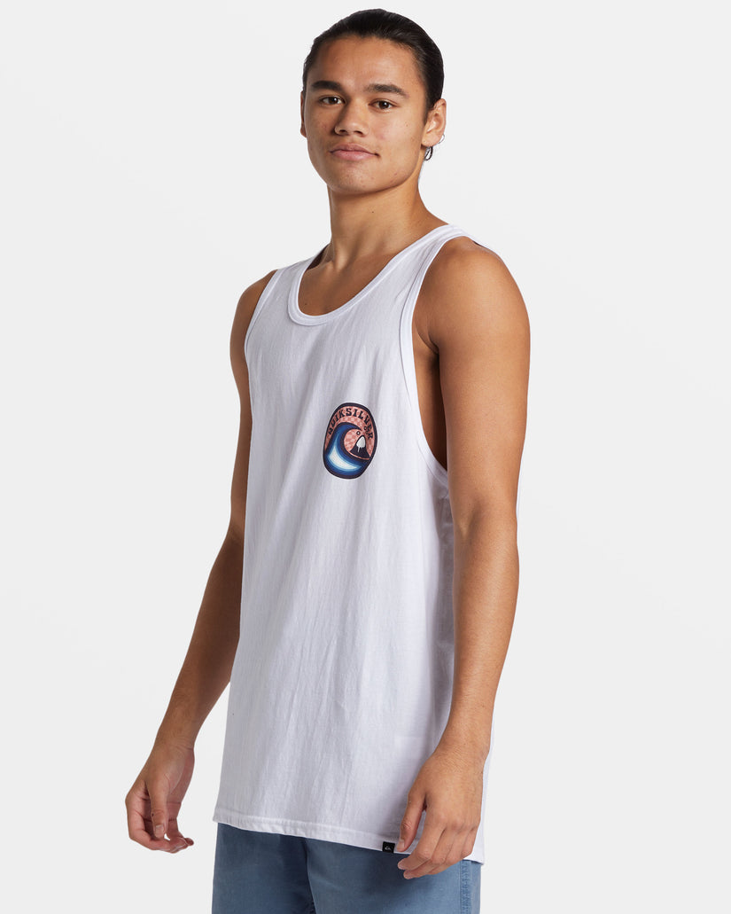 Feelin The Vibe Tank T-Shirt - White