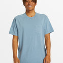 Salt Water Pocket Tee T-Shirt - Blue Shadow