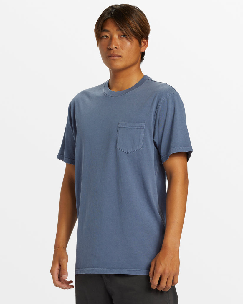 Salt Water Pocket Tee T-Shirt - Crown Blue