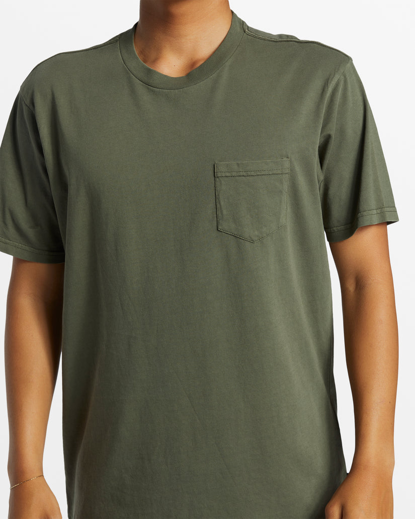 Salt Water Pocket Tee T-Shirt - Grape Leaf