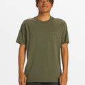 Salt Water Pocket Tee T-Shirt - Grape Leaf