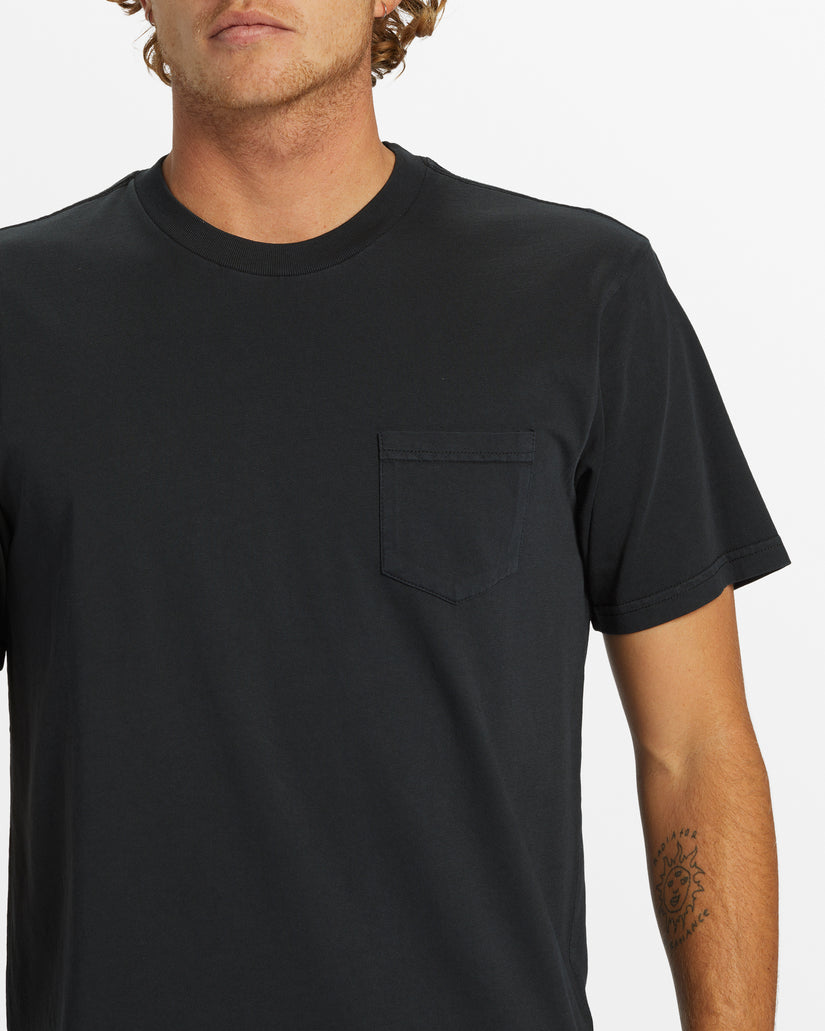 Salt Water Pocket Tee T-Shirt - Black