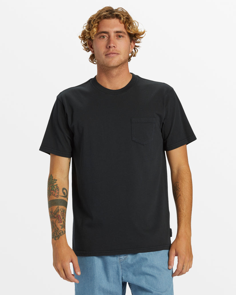 Salt Water Pocket Tee T-Shirt - Black