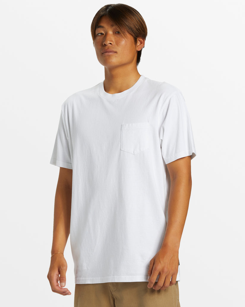 Salt Water Pocket Tee T-Shirt - White