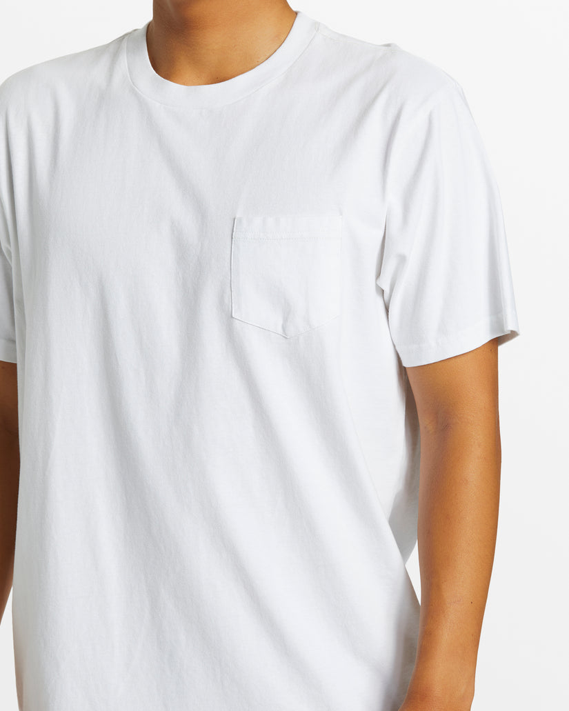 Salt Water Pocket Tee T-Shirt - White