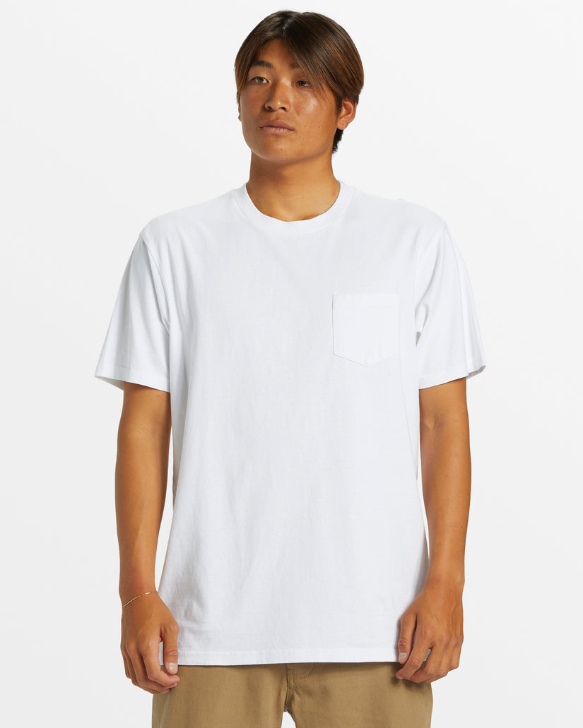 Salt Water Pocket Tee T-Shirt - White