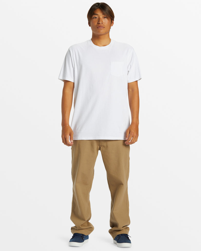 Salt Water Pocket Tee T-Shirt - White