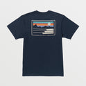 Land And Sea T-Shirt - Dark Navy