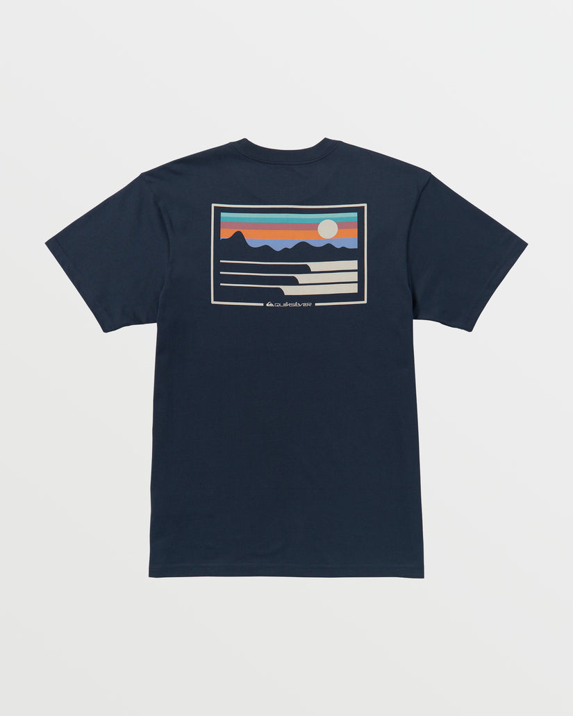 Land And Sea T-Shirt - Dark Navy