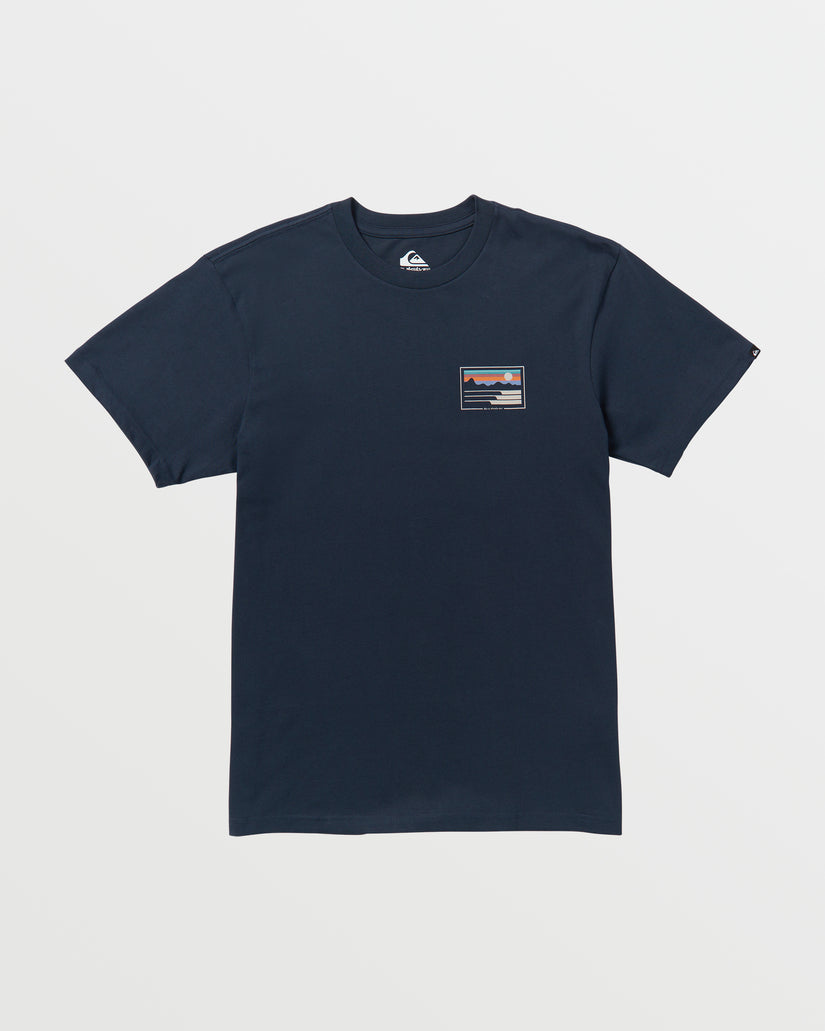 Land And Sea T-Shirt - Dark Navy