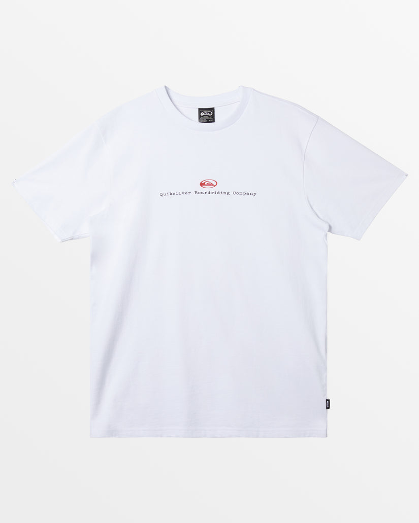 Clicker Logo DNA T-Shirt - White