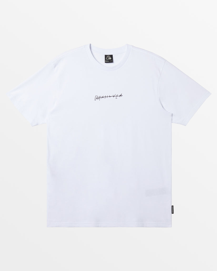 Rushed Logo DNA T-Shirt - White