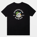 Hawaii Palm And Skull T-Shirt - Black