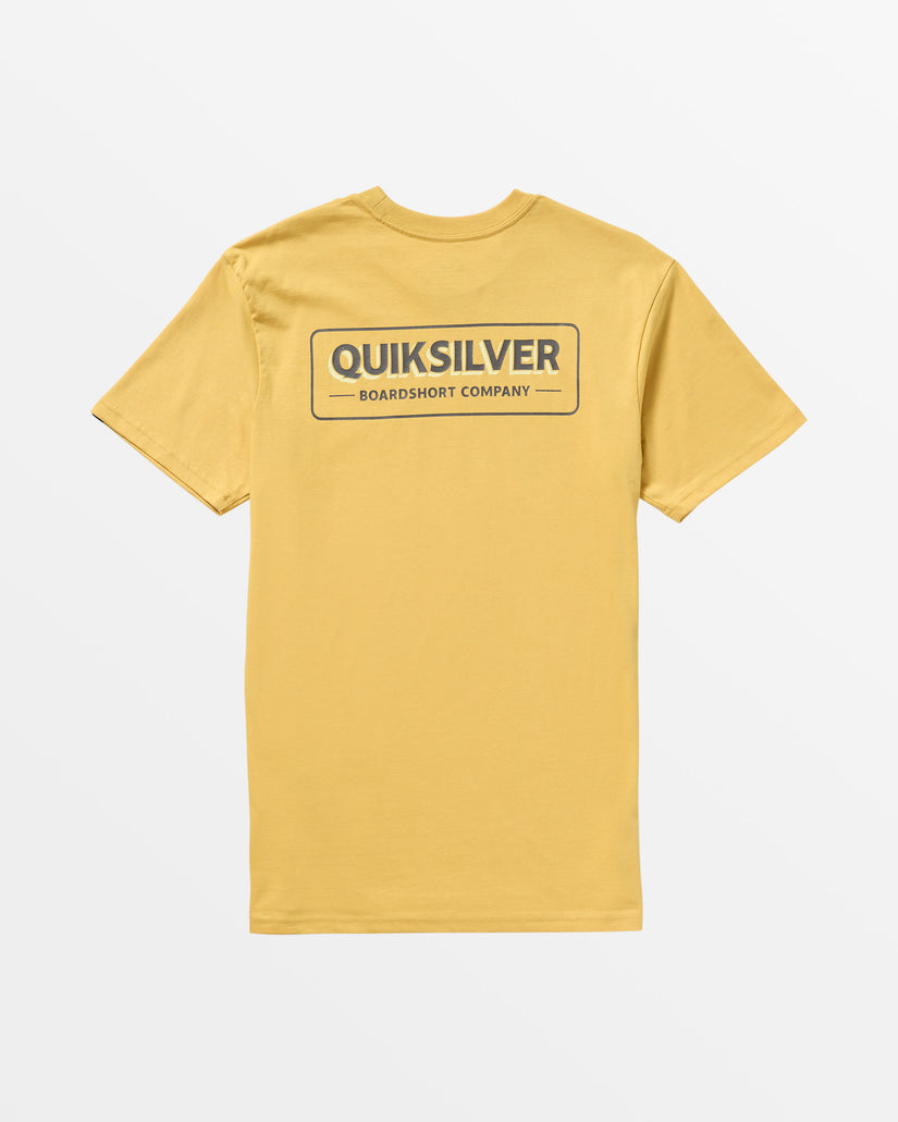 Quik Sign T-Shirt - Ochre