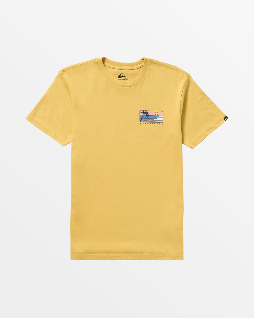 Line Up T-Shirt - Ochre