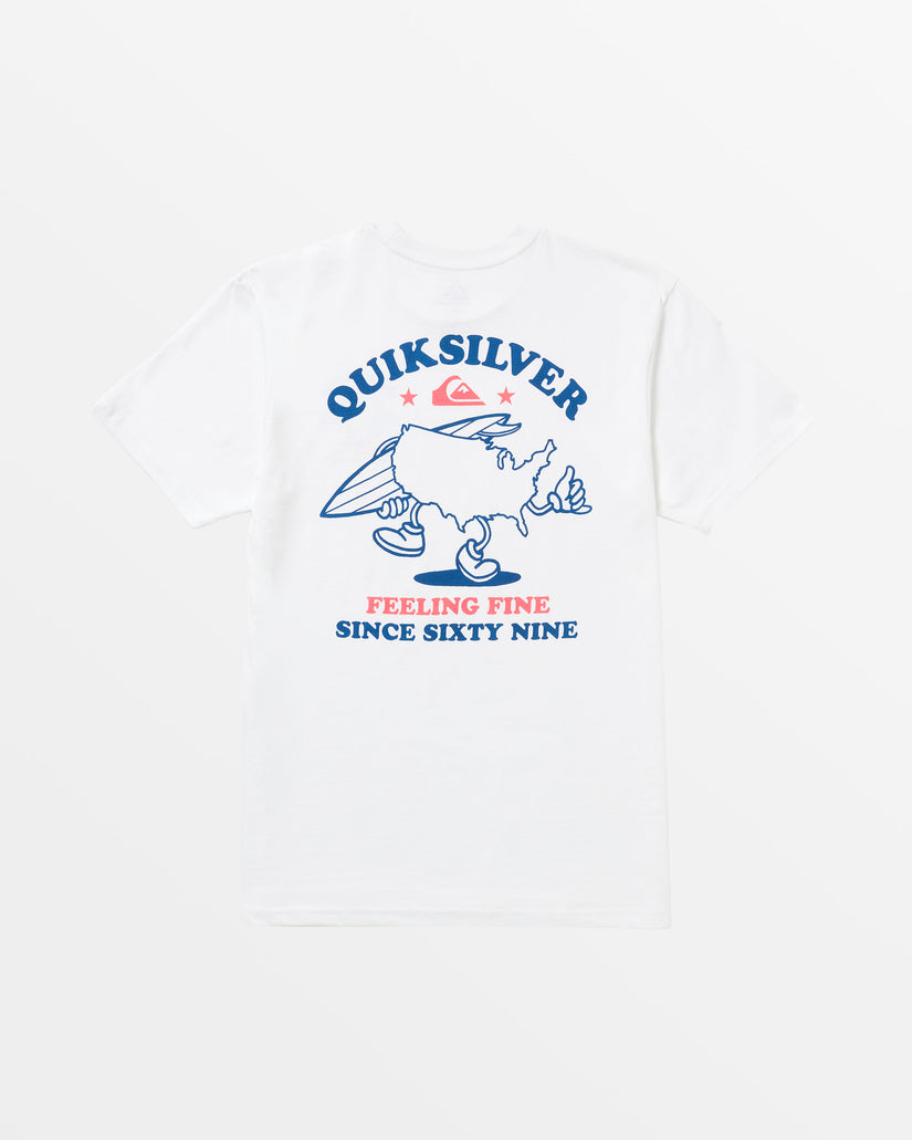 Surfing USA T-Shirt - White