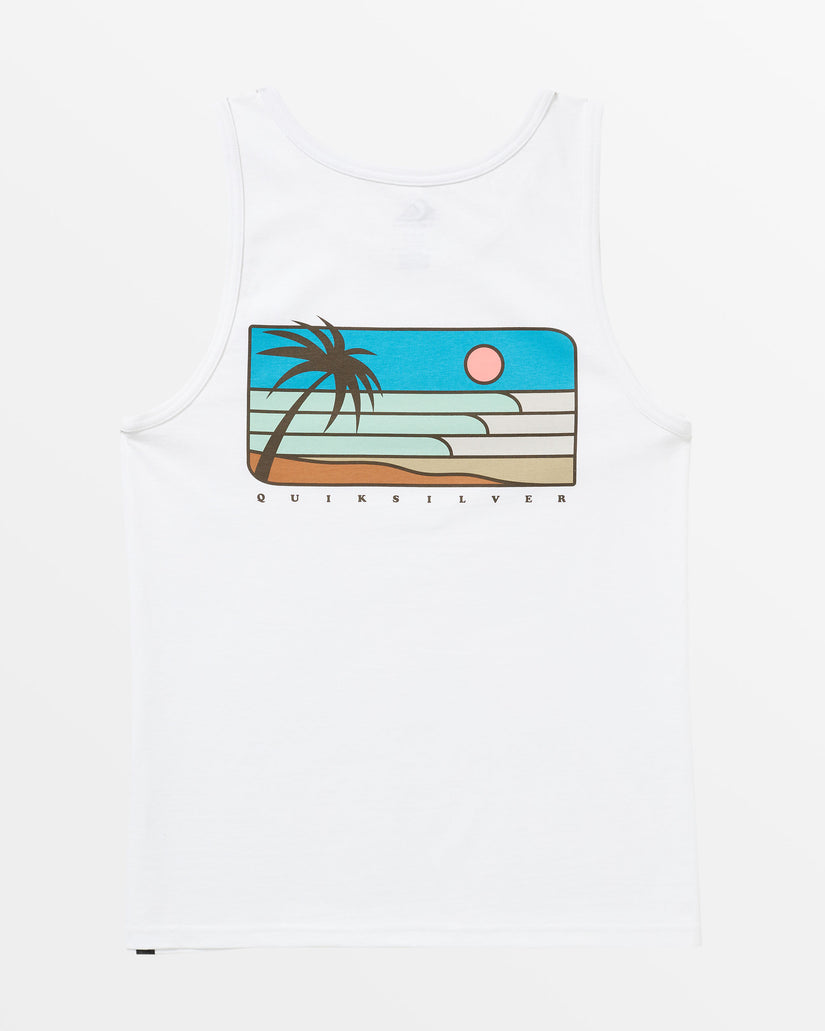 Line Up Tank - White