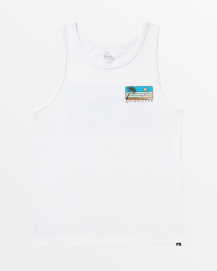 Line Up Tank - White