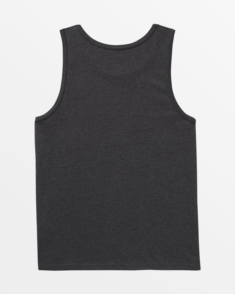 Tijuana Stripe Tank - Charcoal Heather