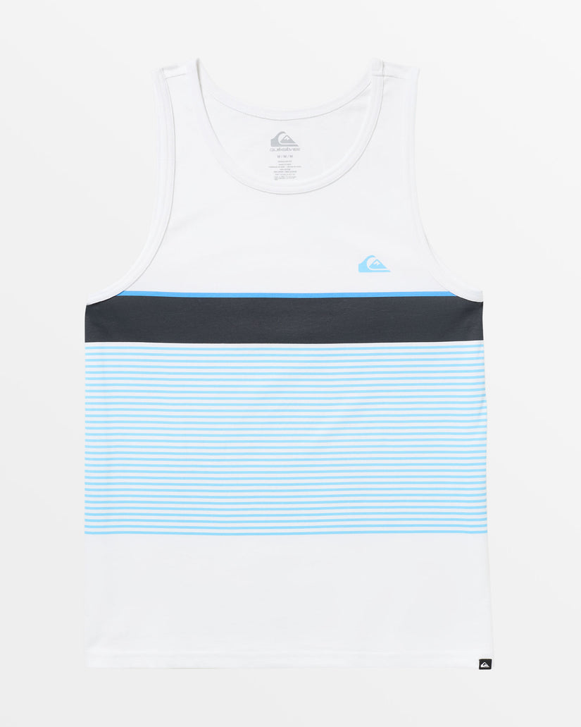 Tijuana Stripe Tank - White