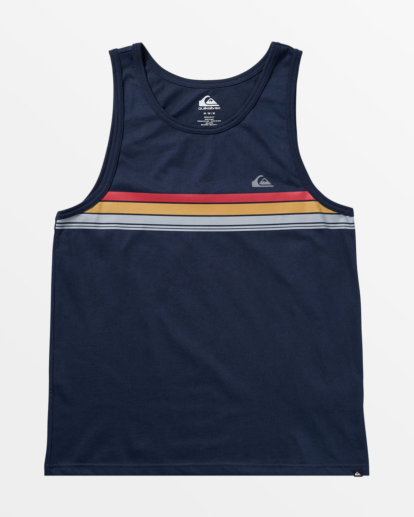 Everyday Stripe Tank - Dark Navy