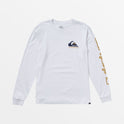 Comp Logo Long Sleeve T-Shirt - White