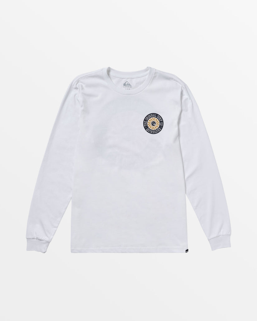 Bloom Cycle Long Sleeve T-Shirt - White