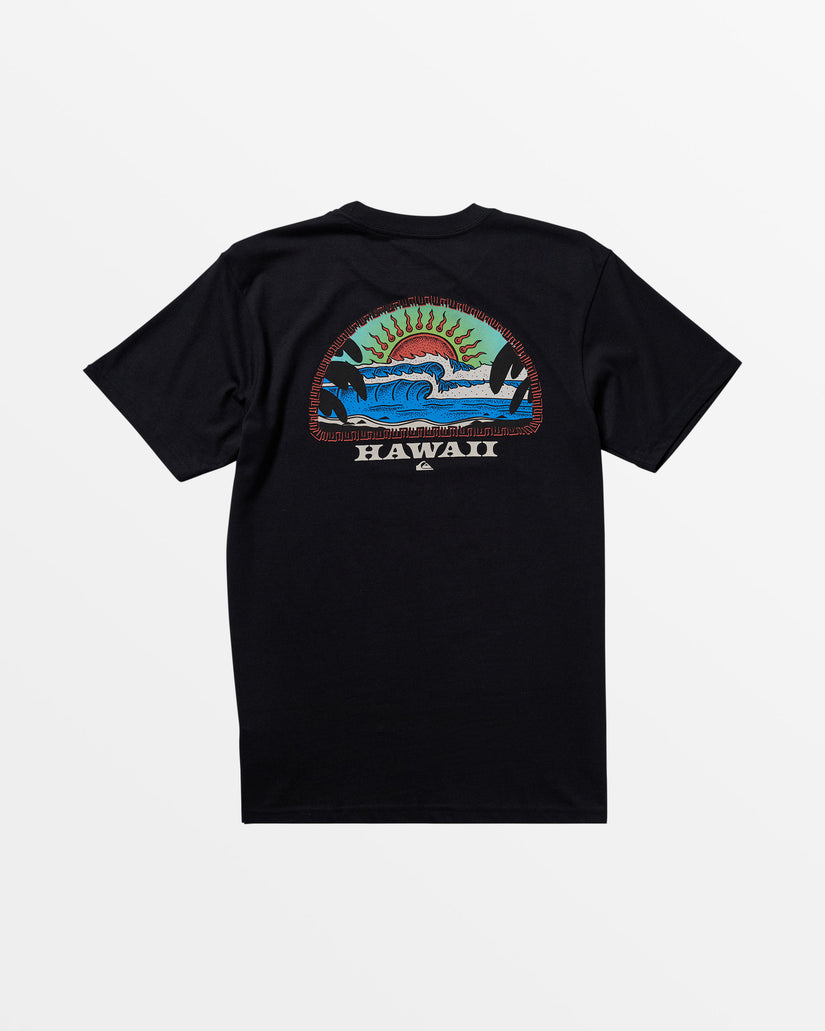 Hawaii Blazing Sun T-Shirt - Black