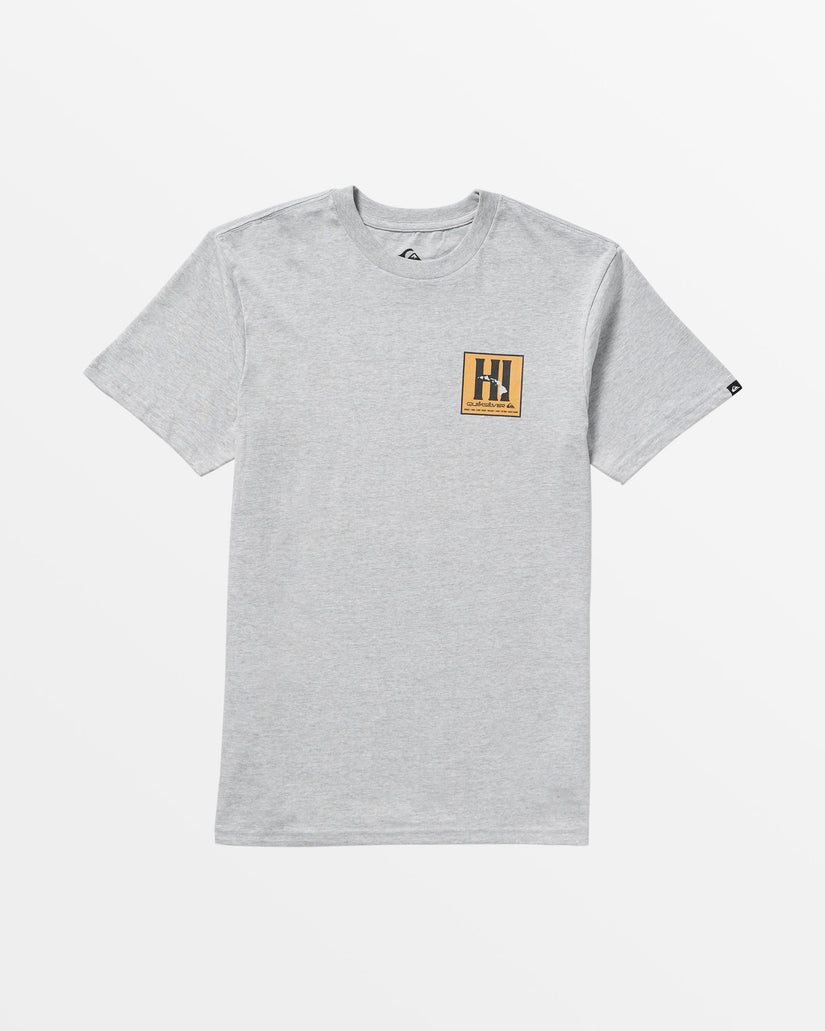 Hawaii Tapa Box T-Shirt - Athletic Heather