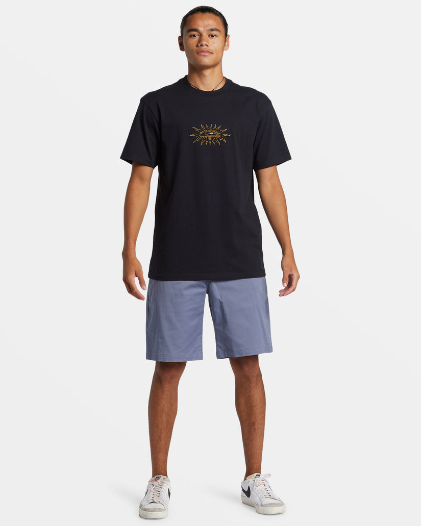 Sun Flare T-Shirt - Black