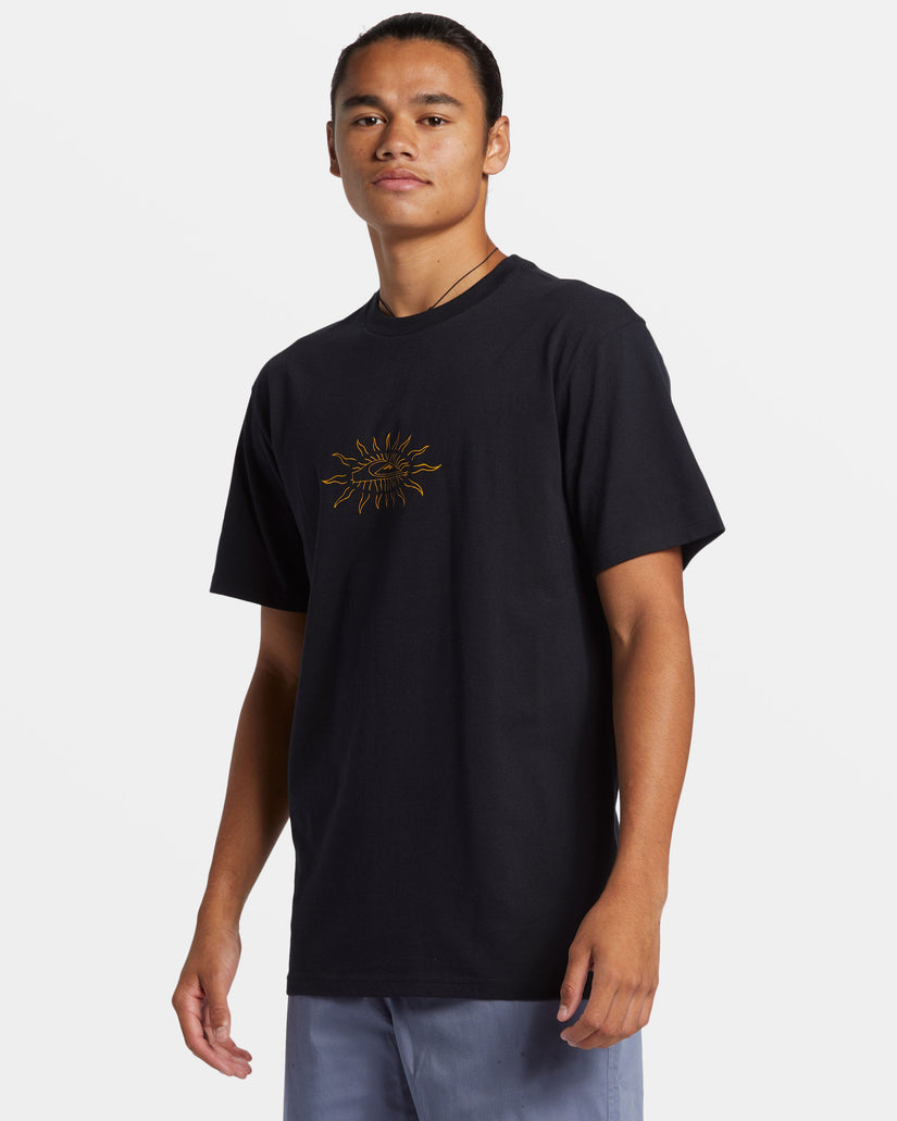 Sun Flare T-Shirt - Black