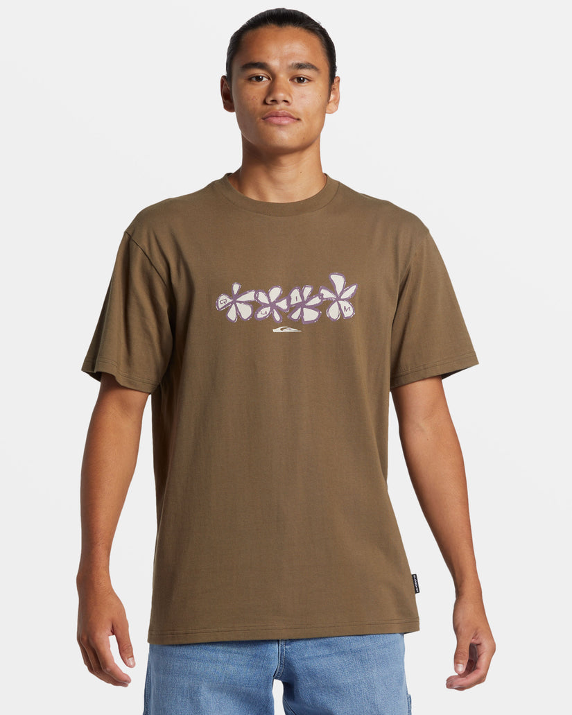 Four Flowers T-Shirt - Canteen