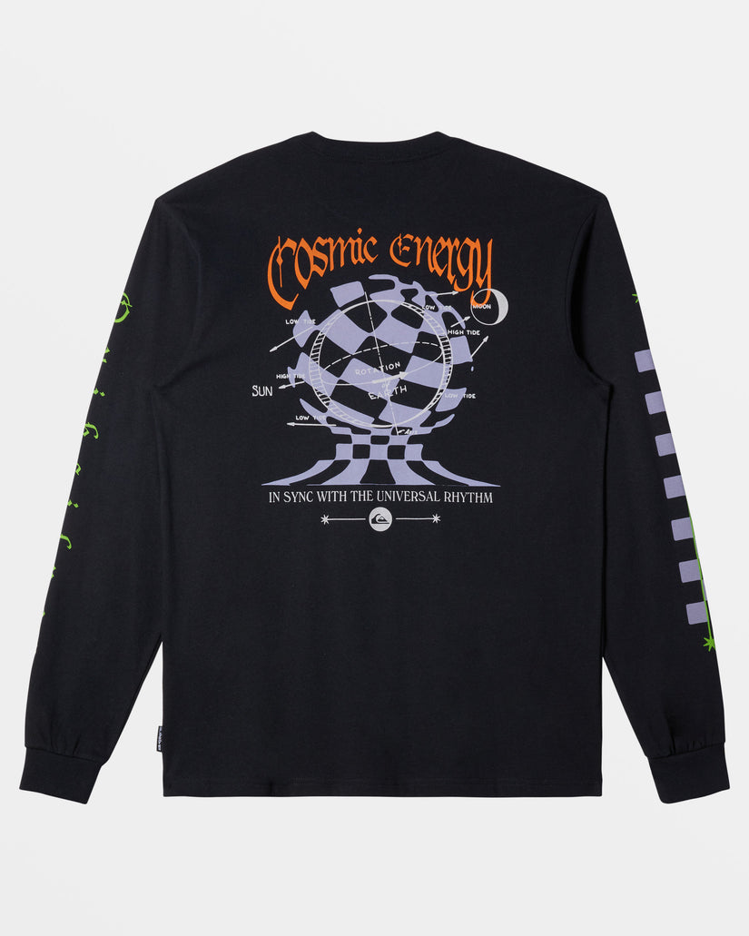 Cosmic Long Sleeve T-Shirt - Black