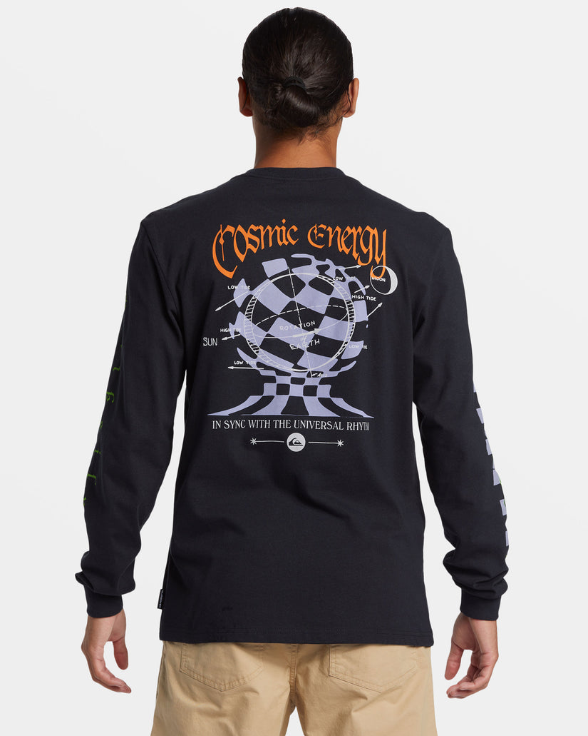 Cosmic Long Sleeve T-Shirt - Black