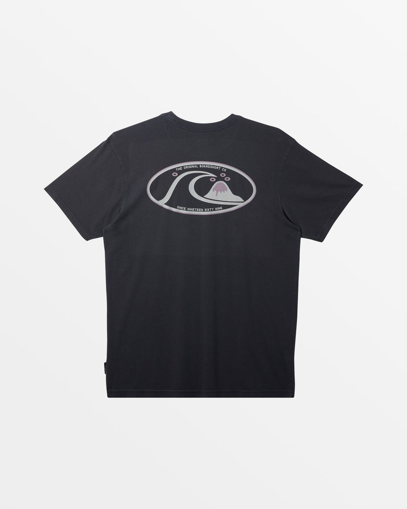 Bubble Oval T-Shirt - Tarmac