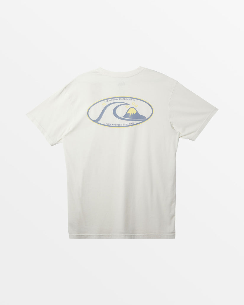 Bubble Oval T-Shirt - Gardenia