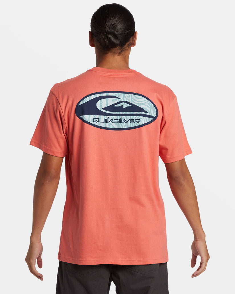 Retro Link T-Shirt - Spiced Coral