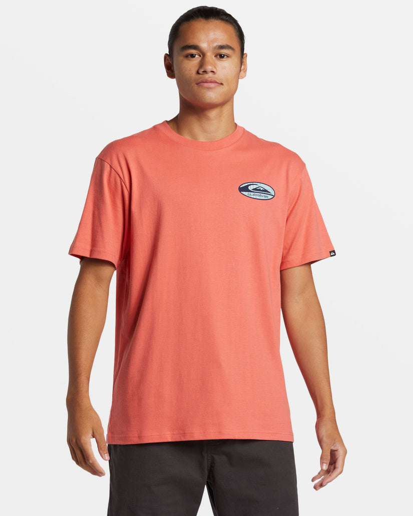 Retro Link T-Shirt - Spiced Coral