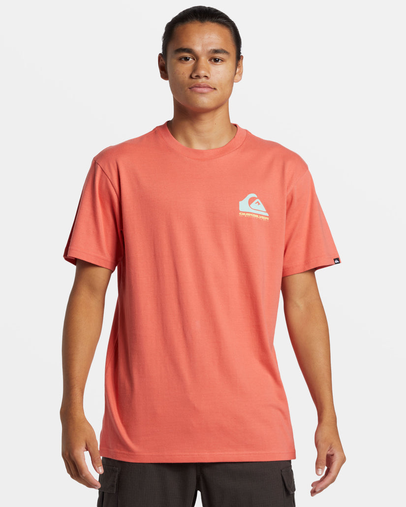 Eye On Horizon T-Shirt - Spiced Coral