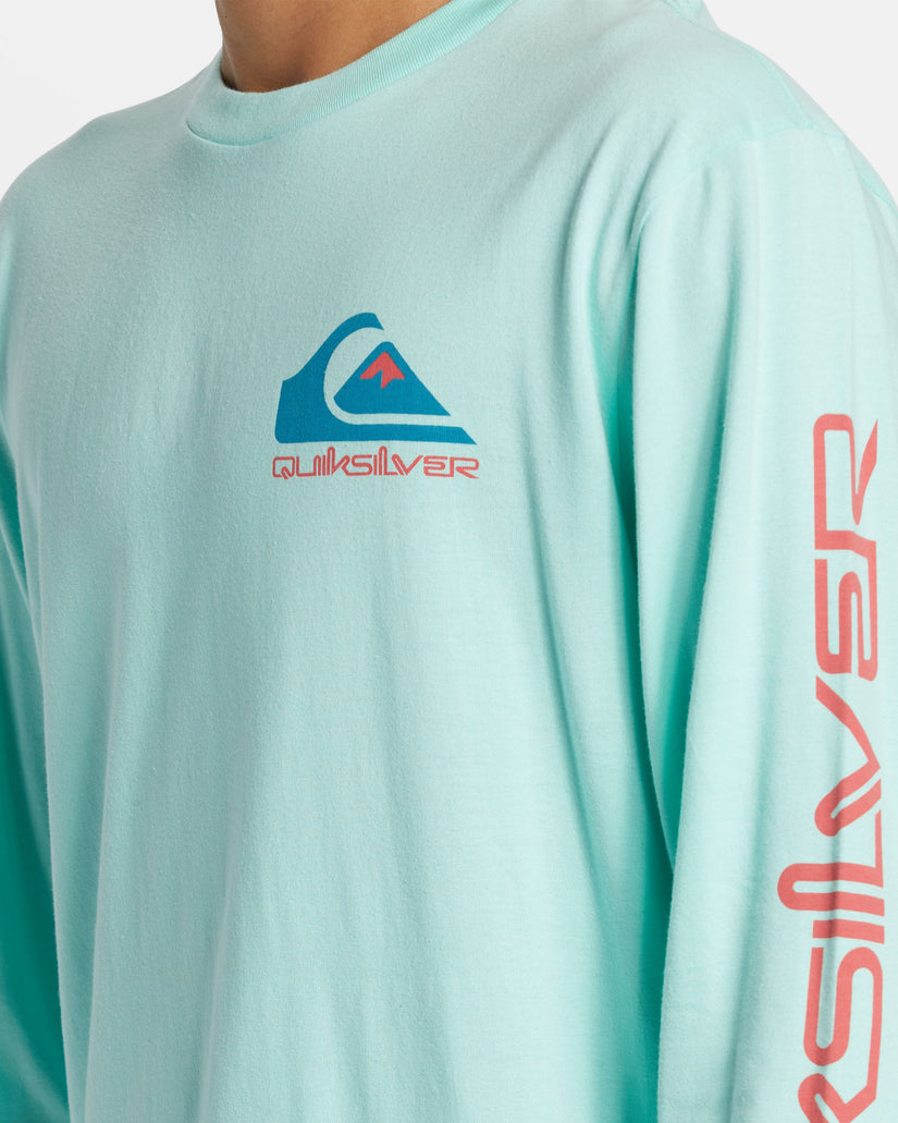 Comp Logo Long Sleeve T-Shirt - Beach Glass