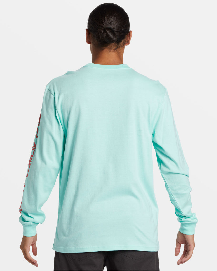 Comp Logo Long Sleeve T-Shirt - Beach Glass