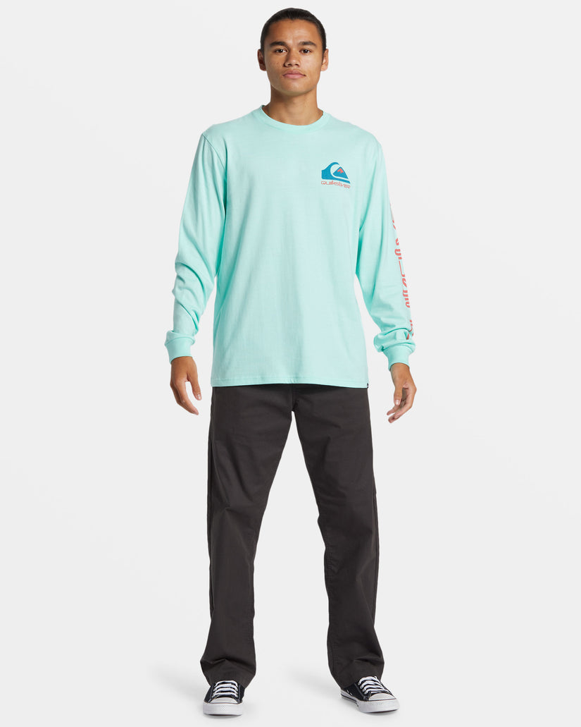 Comp Logo Long Sleeve T-Shirt - Beach Glass