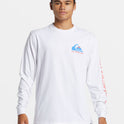 Comp Logo Long Sleeve T-Shirt - White