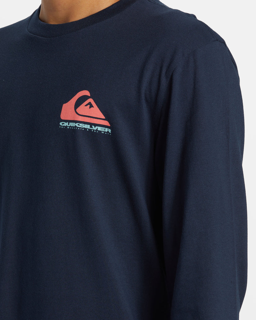 Eye On Horizon Long Sleeve T-Shirt - Dark Navy