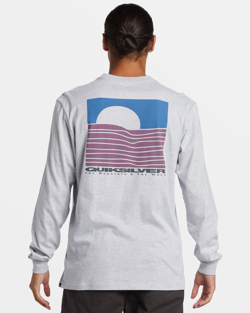 Eye On Horizon Long Sleeve T-Shirt - Athletic Heather