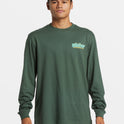 Three Tree Long Sleeve T-Shirt - Forest