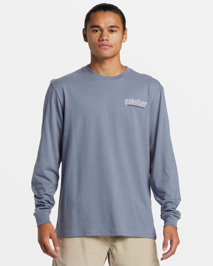 Three Tree Long Sleeve T-Shirt - Flint Stone